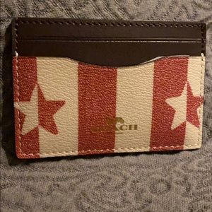 Coach card holder
